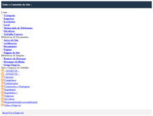 Tablet Screenshot of engevix.com.br